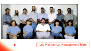 Lee Mechanical Past Management Team